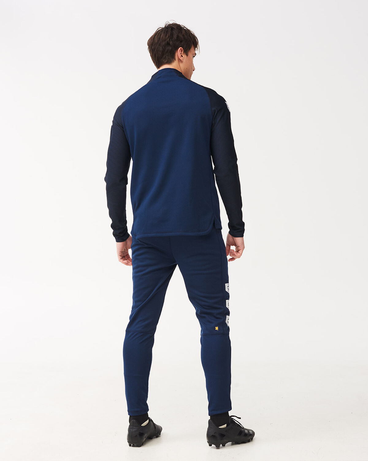 Performance Half-Zip Top, Navy/Black, hi-res